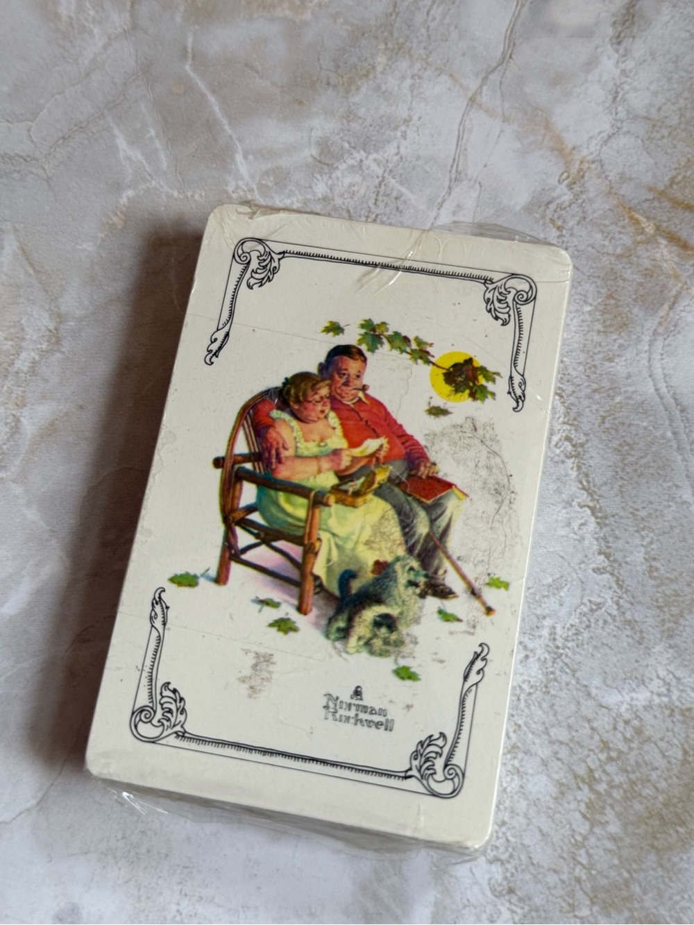Vintage Norman Rockwell x Trump "Fondly Do We Remember" Playing Cards